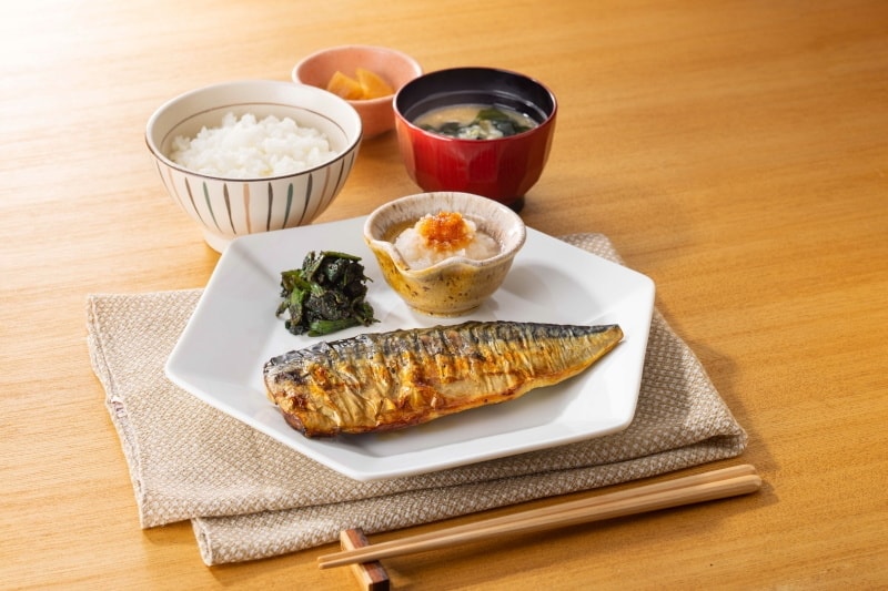 大戸屋ごはん処さばの炭火焼きアジアル