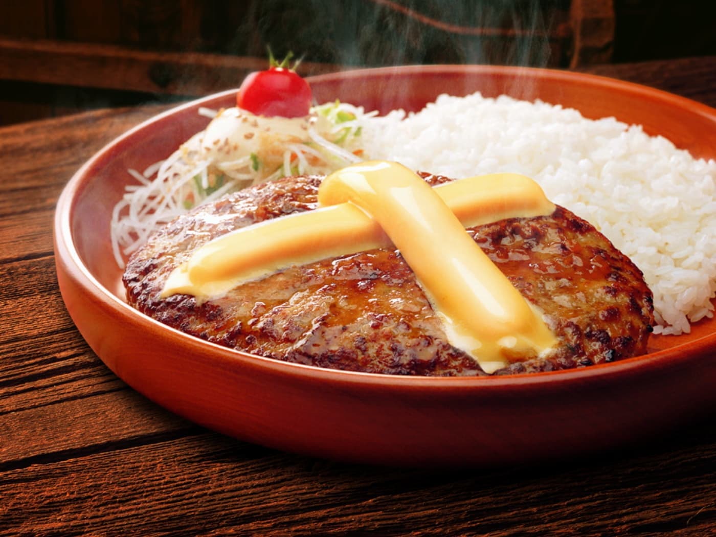 びっくりドンキーチーズバーグディッシュアジアル