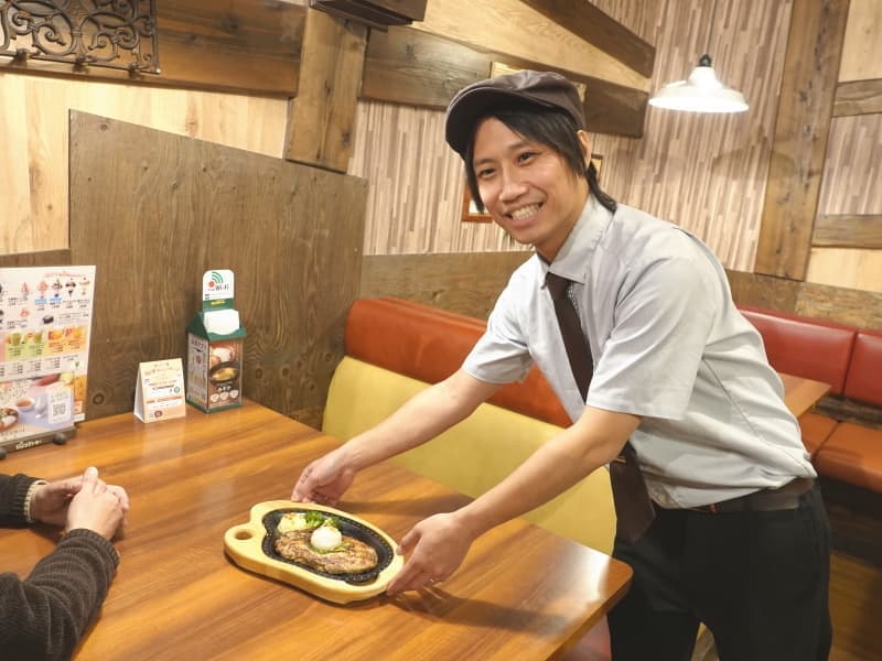 びっくりドンキー先輩社員