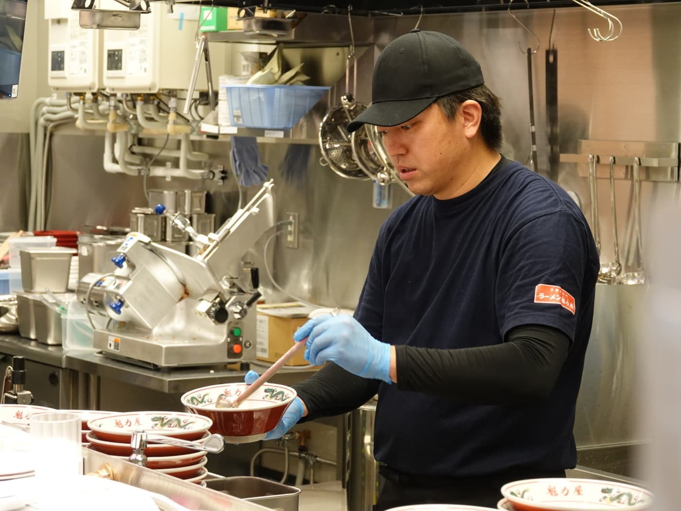アジアル京都北白川ラーメン魁力屋事業部先輩社員