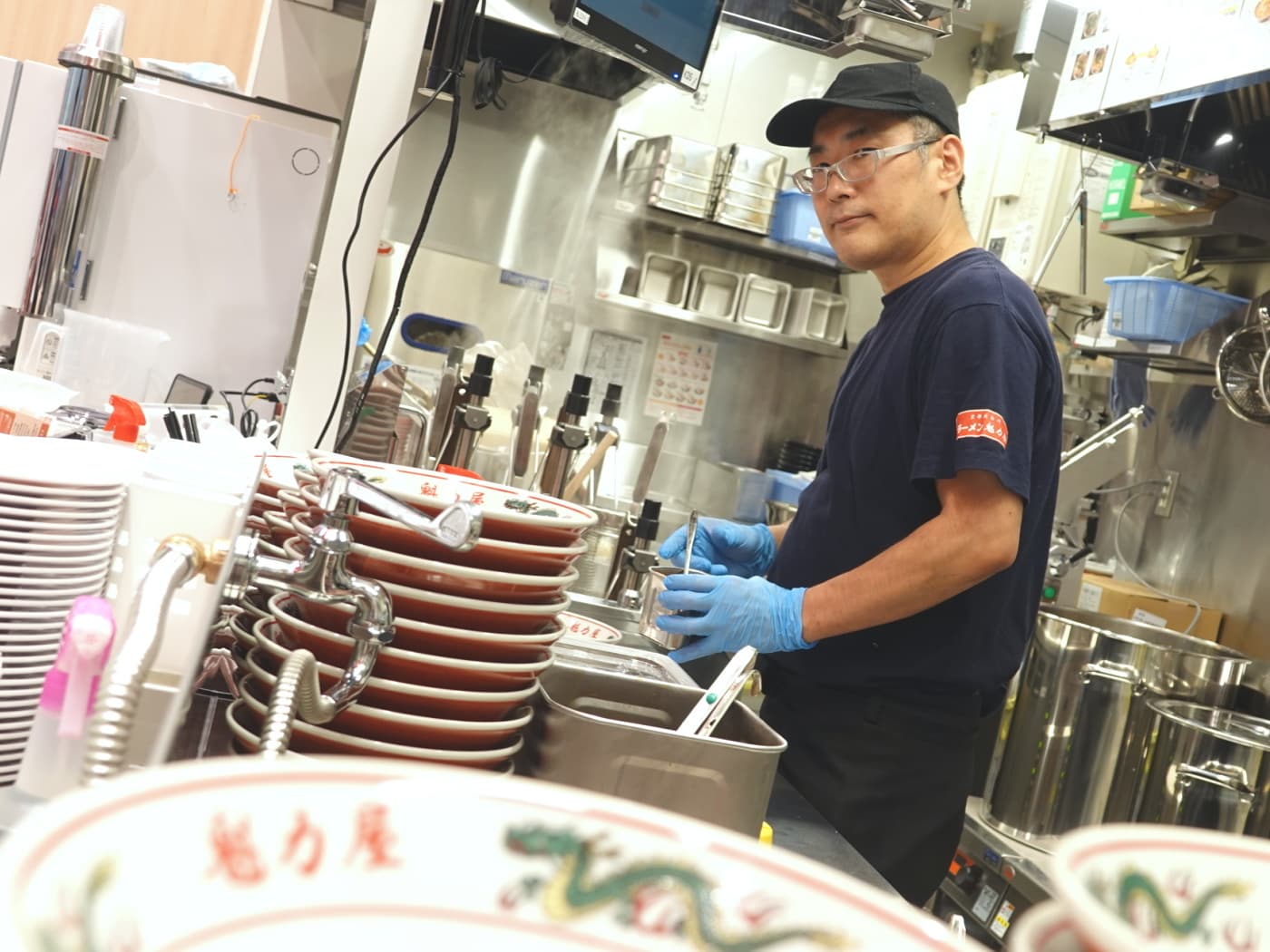 アジアル京都北白川ラーメン魁力屋事業部先輩社員