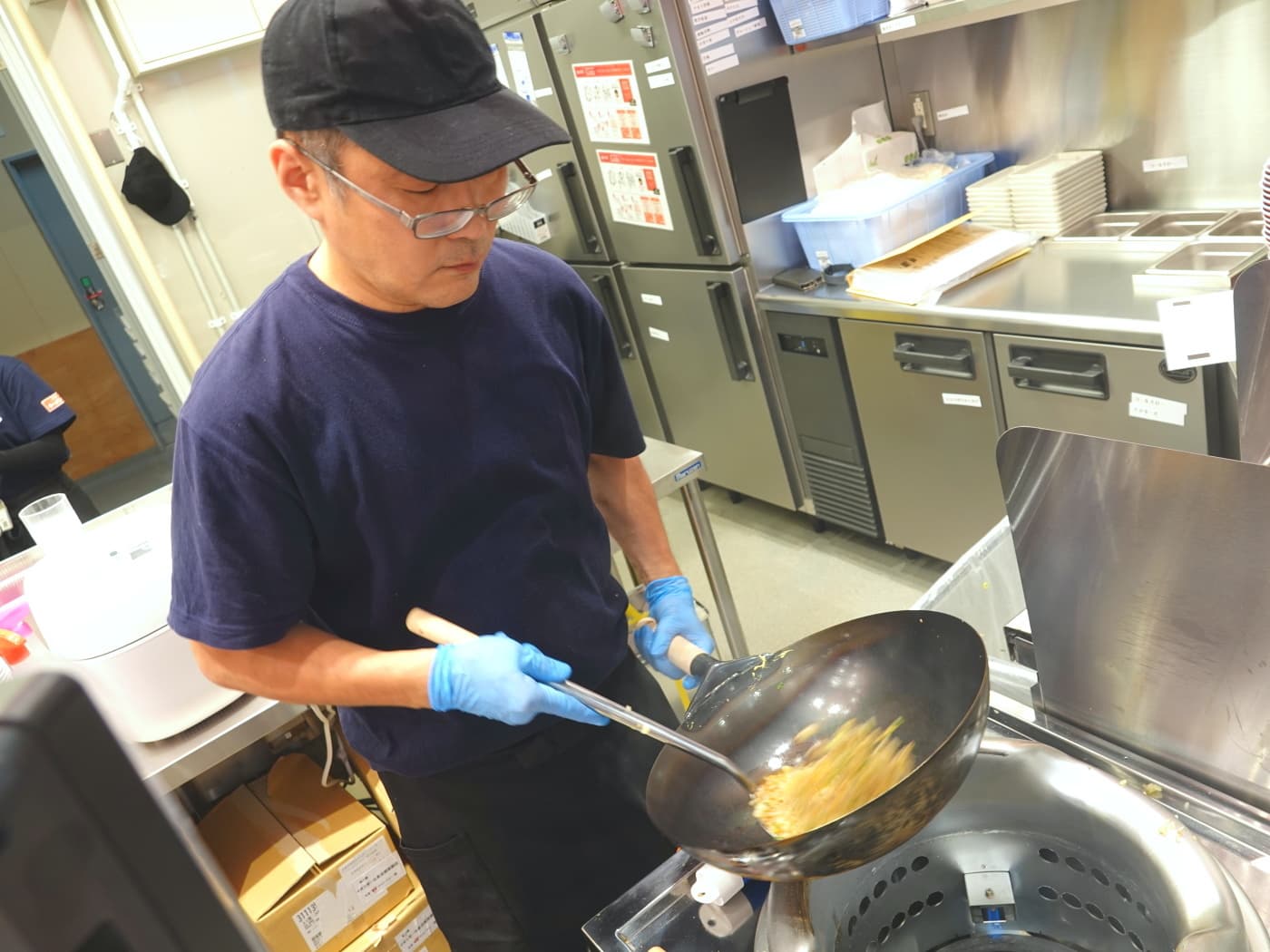 アジアル京都北白川ラーメン魁力屋事業部先輩社員